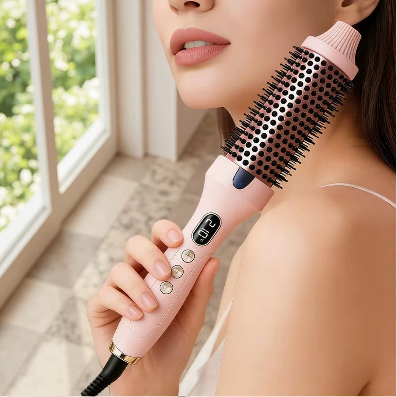 1.5in Ceramic Heated Round Brush