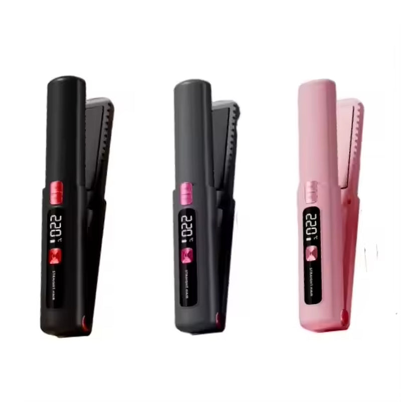 Professional Cordless Portable 2 in 1 Flat Iron