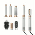 6 in 1 Professional 1000W Hair Styling Blow Tools Hair Dryer Brush Straightener Hot Comb Heatless Hair Curler for Home Salon